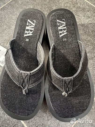 Сланцы на платформе Zara, новые