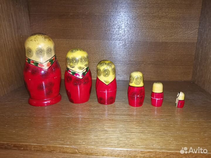 Матрешка. Семеновская матрешка. 6 кукол