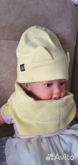 Шапочка со снудом