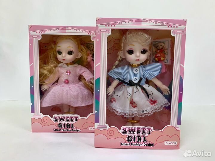 Кукла Sweet Girl c заколкой