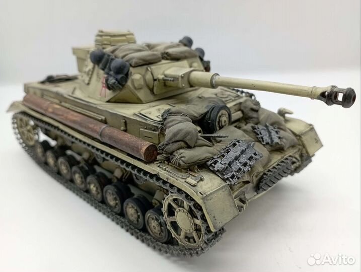 Немецкий танк pz lV в масштабе 1:35