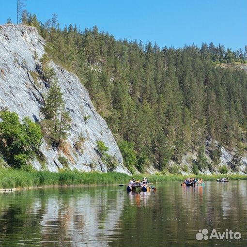 Сплав по Уральским фьордам (Юмагузинское водохрани