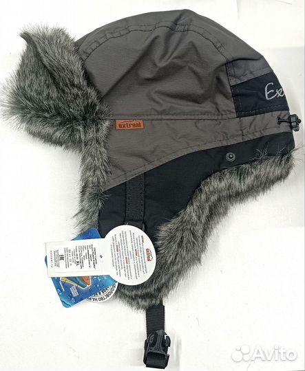 Шапка – ушанка “Тикси Комби” мех барсук