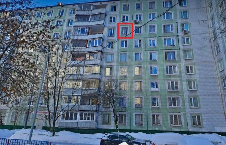 Комната 9,3 м² в 3-к., 7/9 эт.