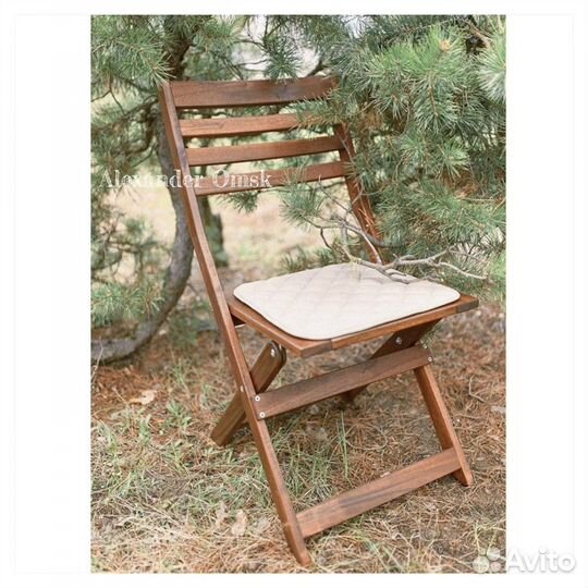 Новый садовый складной стул IKEA Эпларо