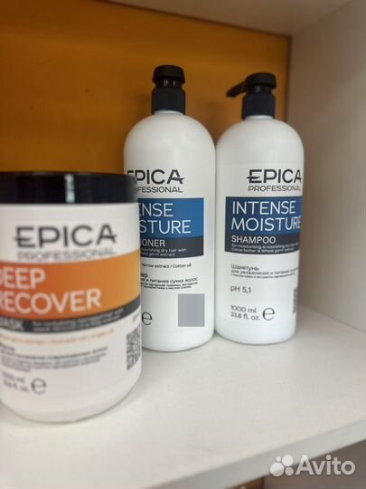 Шампунь + Кондиционер + Маска Эпика