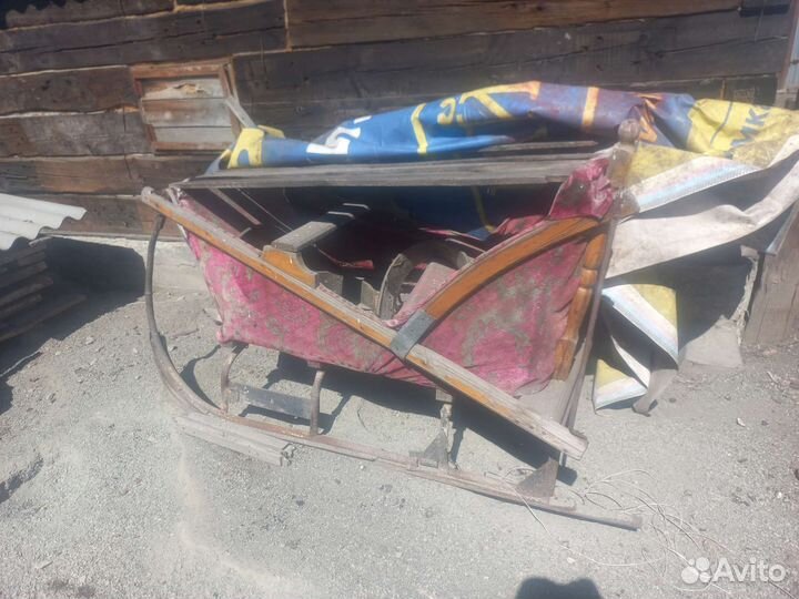 Сани телега для лошади