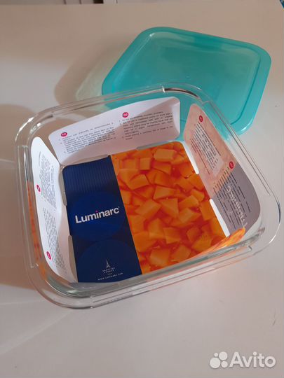 Контейнер стекло с крышкой