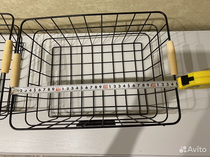 Корзина для хранения металлическая, органайзер