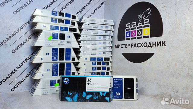 Печатающая головка HP 80 c4820a black купить в Москве с доставкой ...