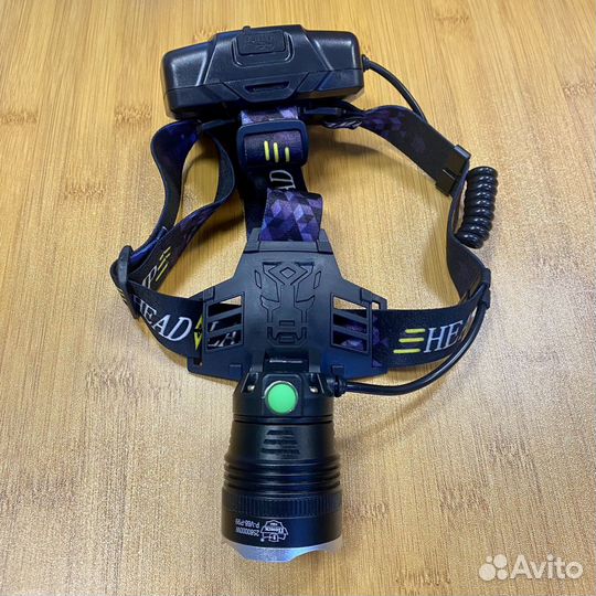 Налобный фонарь 3 аккумулятора