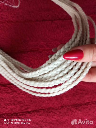 Новая Афрорезинка холодный блонд