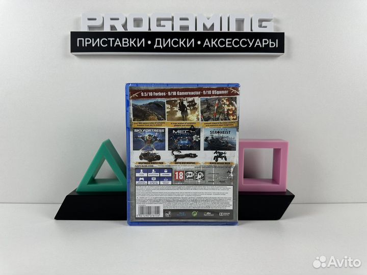 Just Cause 3 Gold Edition диск для Sony PS4