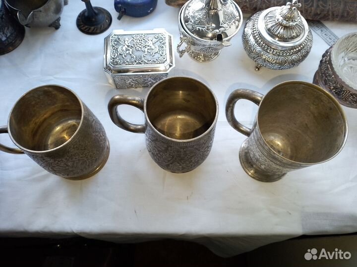 Посуда латунь