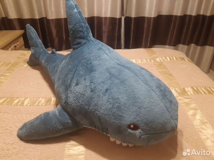 Акула из икеи 120см (новая)