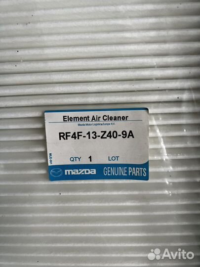 Фильтр воздушный Мазда 6 1.8 2.0 2.5L