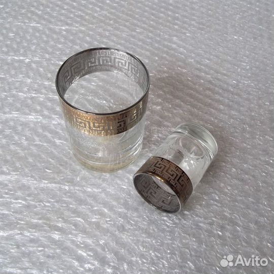 Бокал + стопка «Барокко»