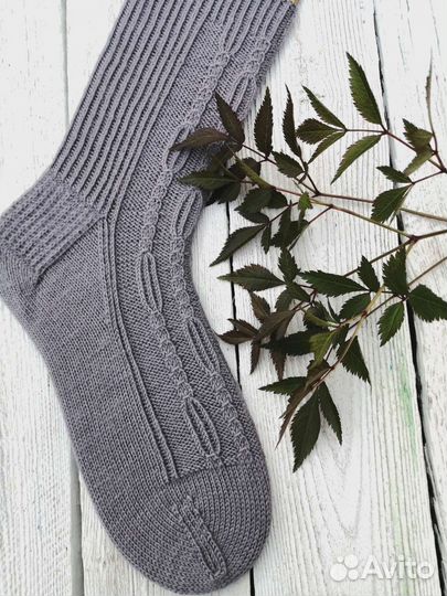 Носки шерстяные ручная работа