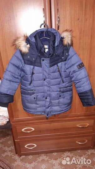 Куртка зимняя на мальчика 122р
