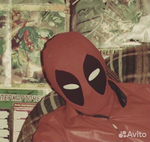 Маска deadpool новая