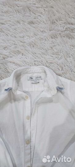 Рубашка и джинсы зара