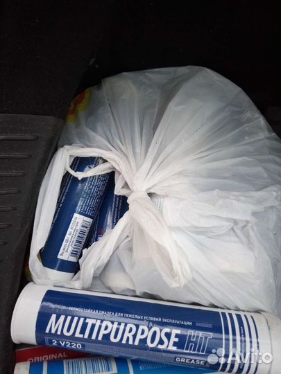 Смазка в тубах для спецтехники