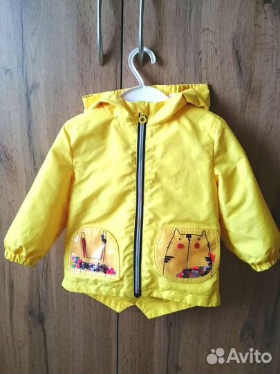 Ветровка для девочки 80