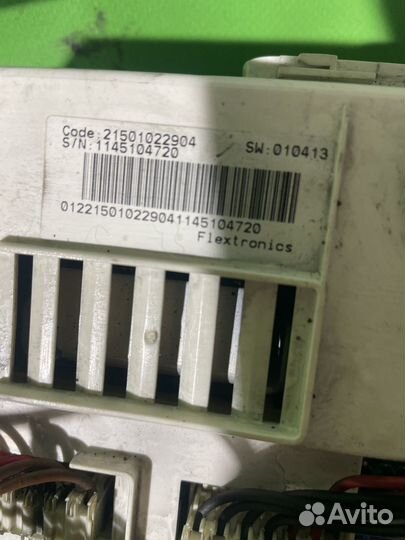 Модуль управления стиральной машины indesit