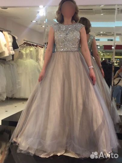 Платье вечернее в пол 46 размер