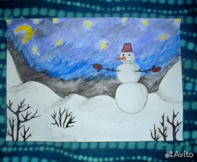 Акварельные рисунки