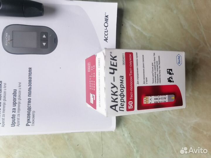 Тест полоски акку чек