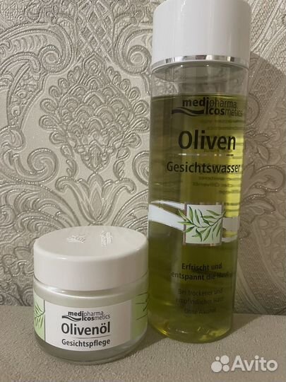 Крем для лица и лосьон