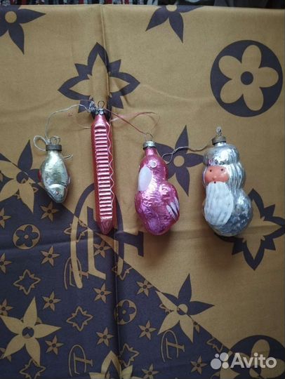 Ёлочные игрушки СССР