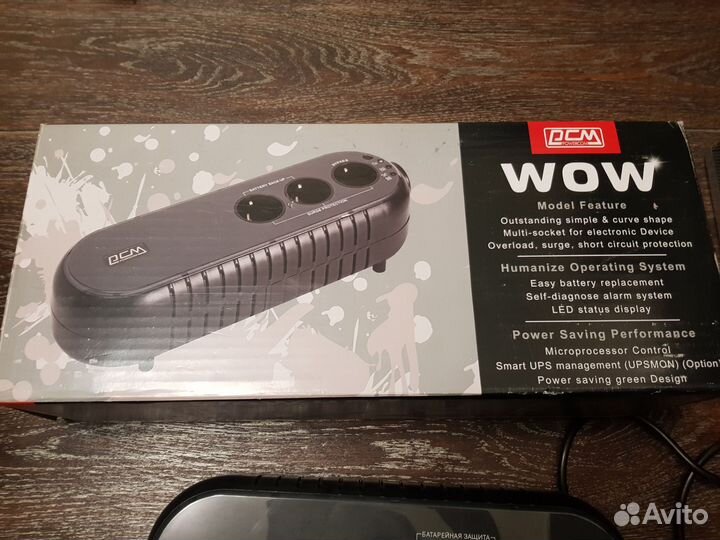 Ибп UPS PowerCom Wow-500U