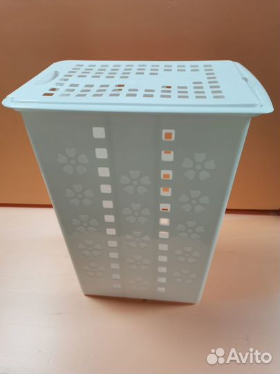 Корзина для белья 30л в ассортименте (новая)