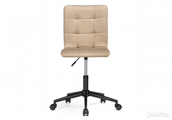 Компьютерное кресло Квадро бежевый/черный