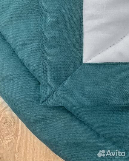 Покрывало канвас Эдем синяя птица новое