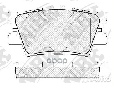 PN1522 nibk Торм. колодки nibk PN1522 Toyota Ca