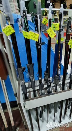 Удочка карбон легкая с кольцами т.10-30г длина 7м