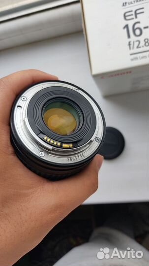 Canon ef 16 35mm f 2 8l ii usm