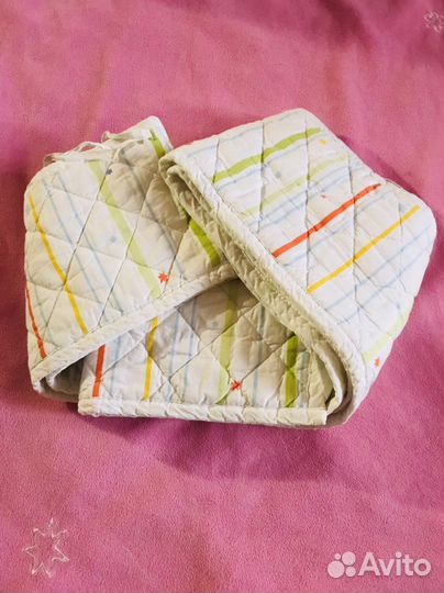 Бортик для детской кроватки Икеа