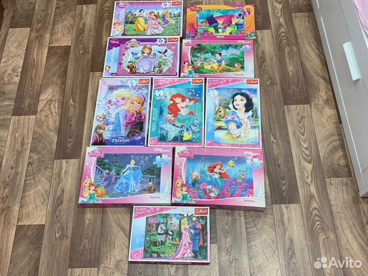 Пазлы trefl дисней