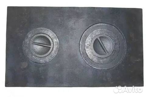 Плита печная двухкомфорочная