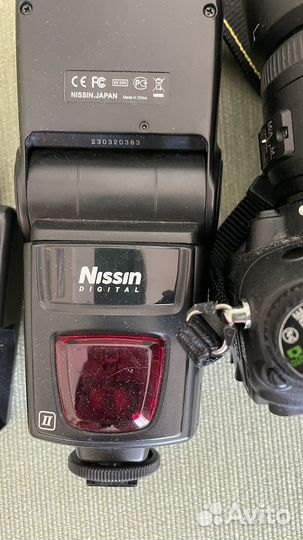 Зеркальный nikon d7000 о вспышкой+kit+объектив 35