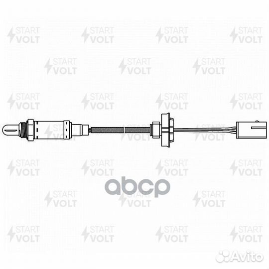 Датчик кисл. для а/м Daewoo Matiz (98) 0.8i/1.0i