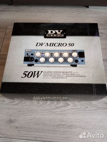 Гитарный транзисторный усилитель DV mark Micro 50