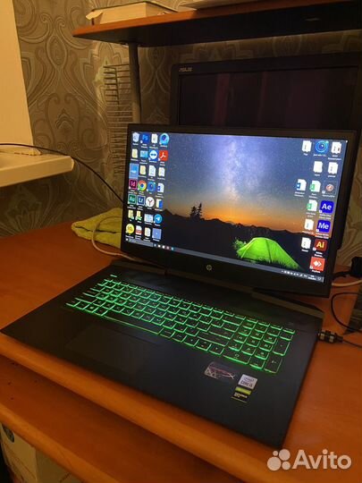Ноутбук Hp Pavilion gaming 17
