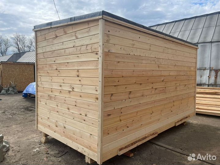 Хозблок деревянный от производителя