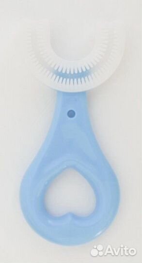 Новая детская силиконовая щётка U-форма