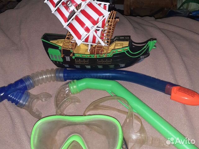 Маска и трубка для подводного плавания